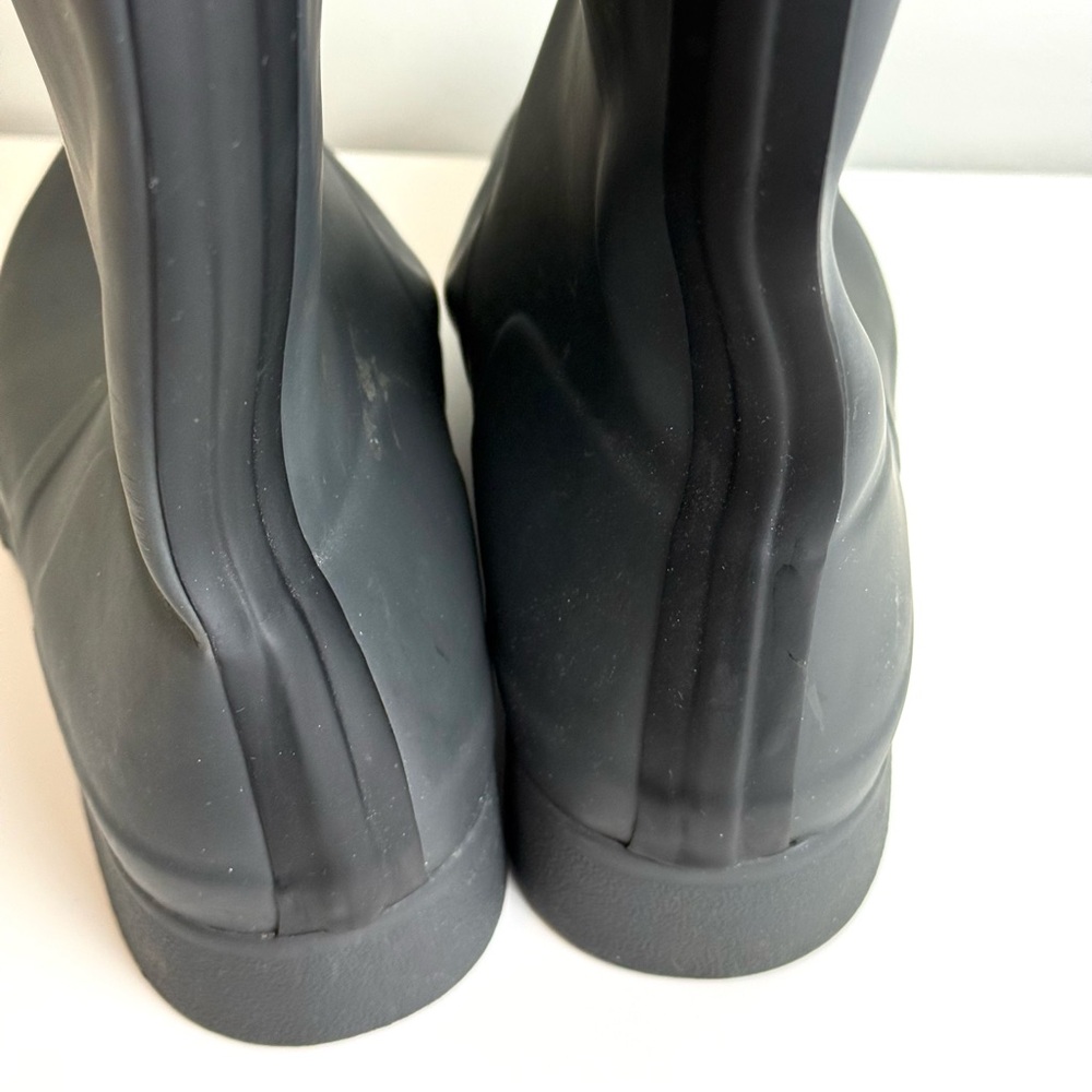 HUNTER Matte Black Boots size 6 - Picture 9 of 16